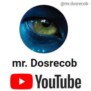 Youtube Channel @mr.dosrecob - join us