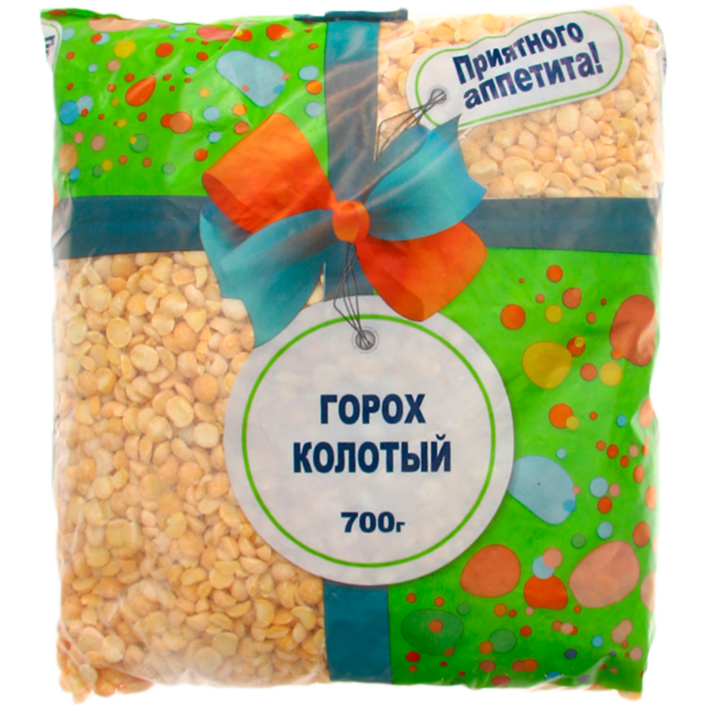 Горох колотый шлифованный, 700 г