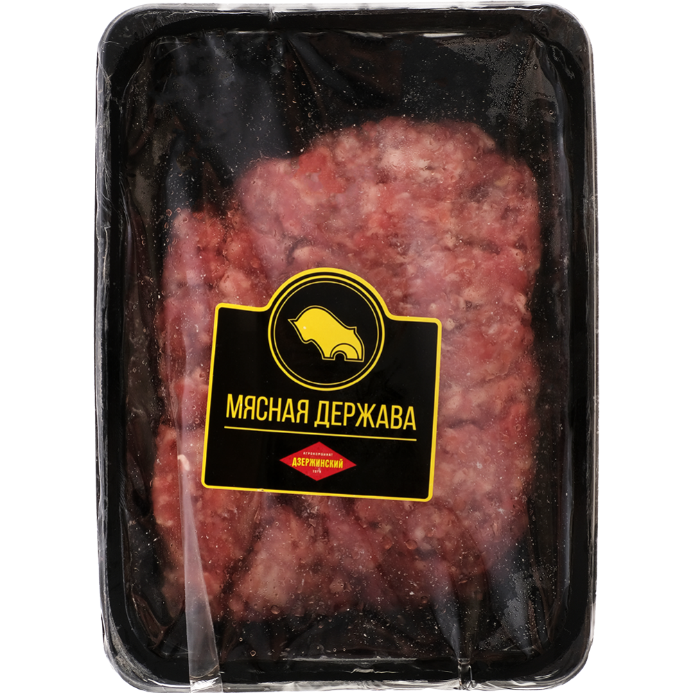 Minced meat “Myasnaya Derzhava” Homemade, chilled, 1 kg (packing 0.45 - 0.55 kg)