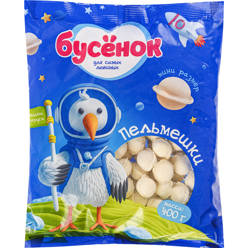 Dumplings “Busenok” Branded, frozen, 400 g