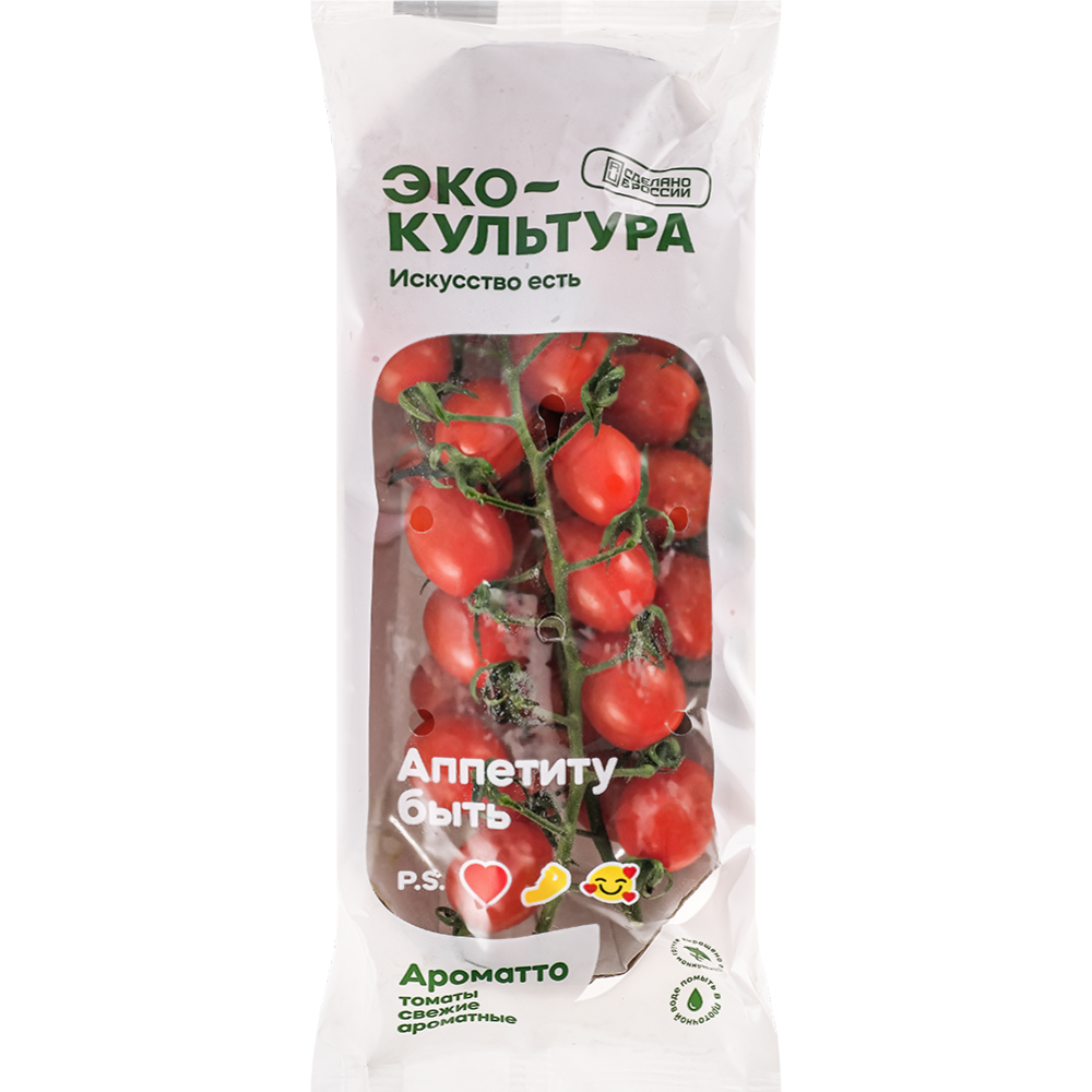 Cherry plum tomato on a branch, 250 g (250 g)