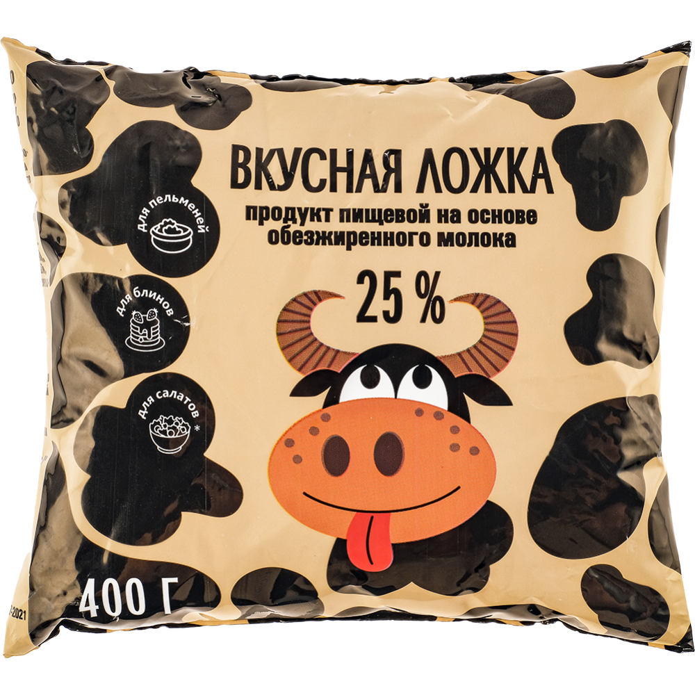 Пищевой продукт на основе обезжиренного молока «Вкусная ложка» 25%, 400 г