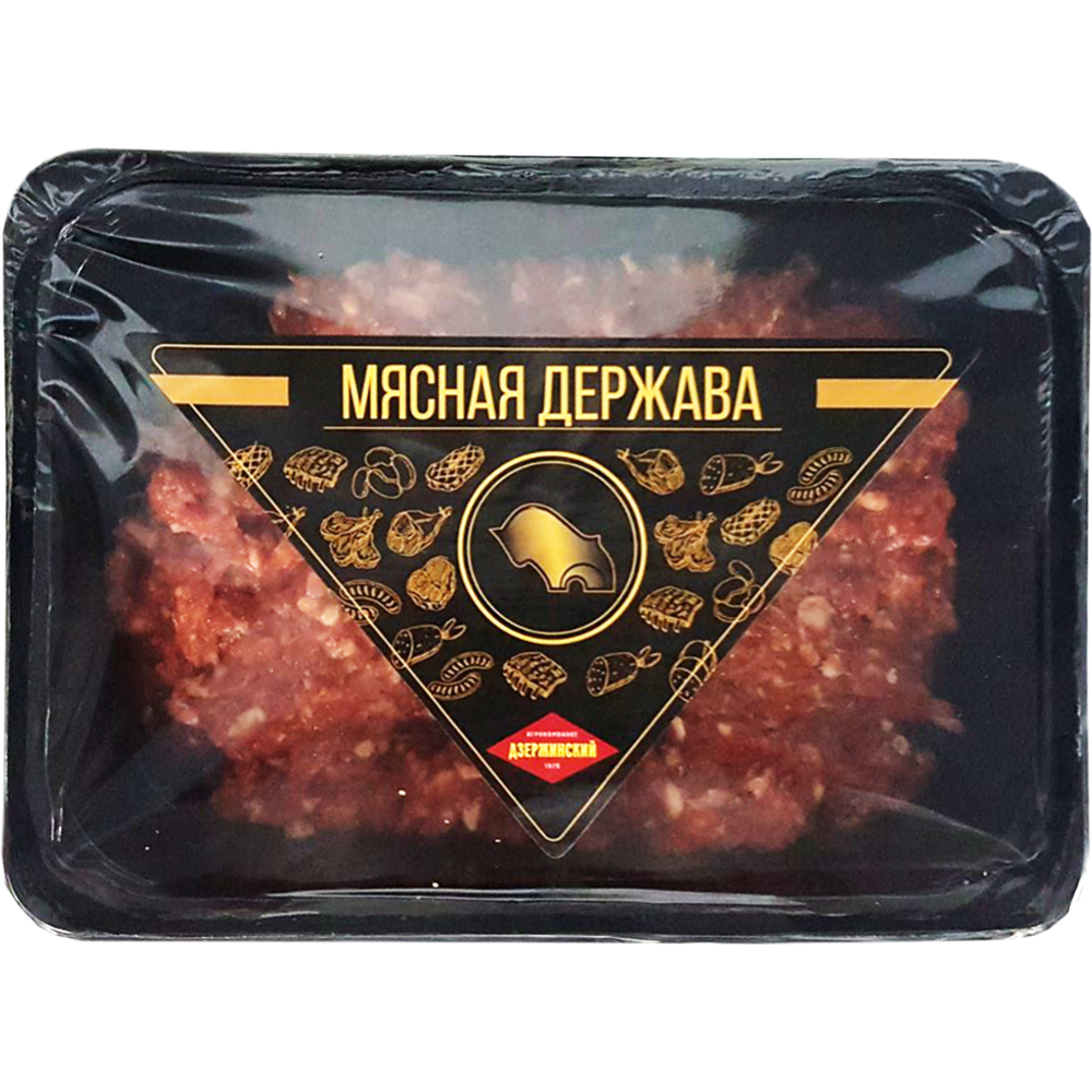 Фарш говяжий «Мясная Держава» охлажденный, 1 кг (фасовка 0.4 - 0.5 кг)