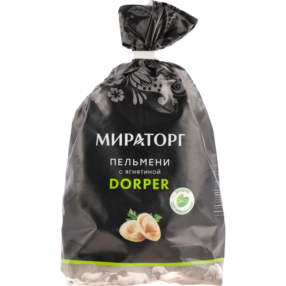 Пельмени «Мираторг» с ягнятиной, замороженные, 700 г