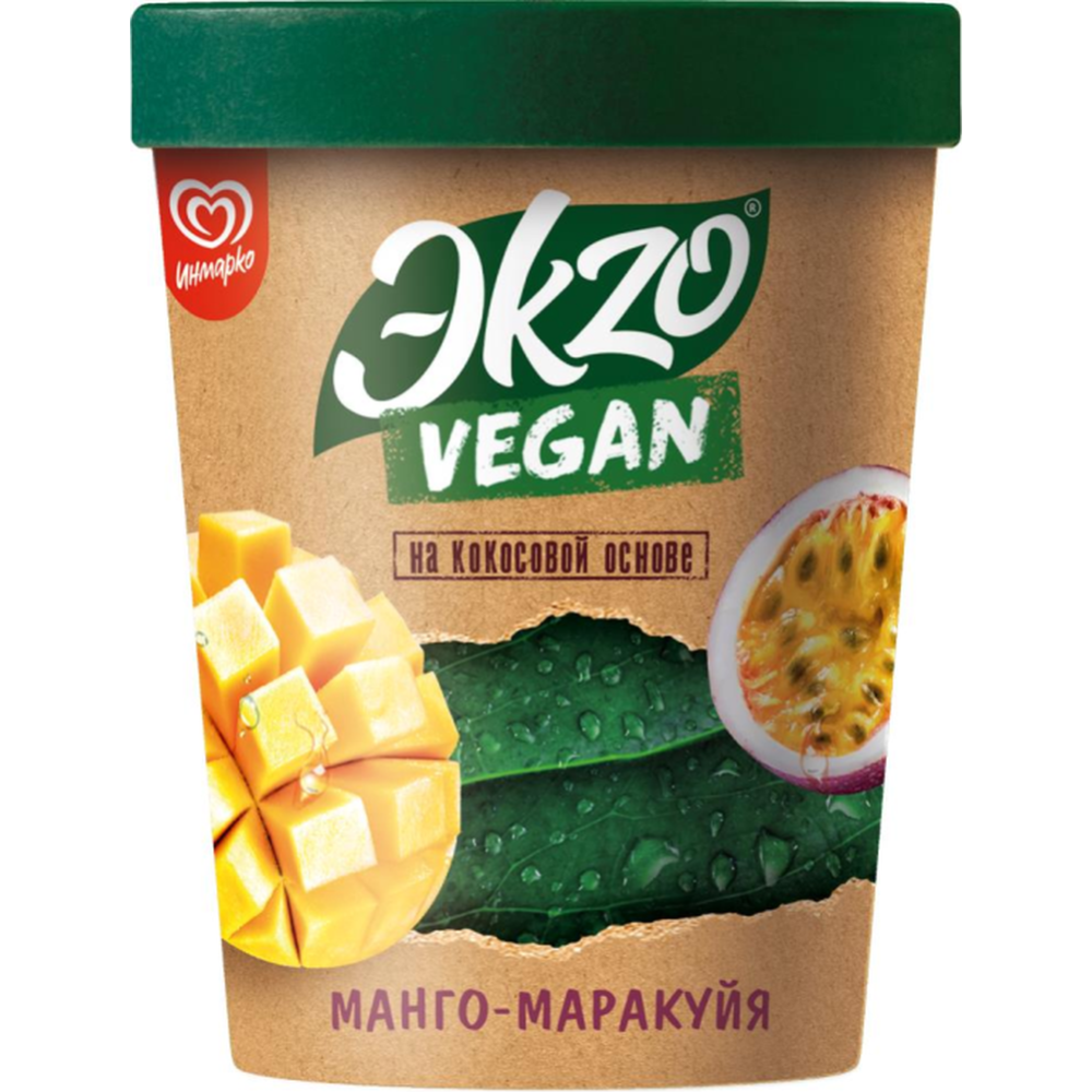 Мороженое «Эkzo Веган» Манго-Маракуйя, 270 г