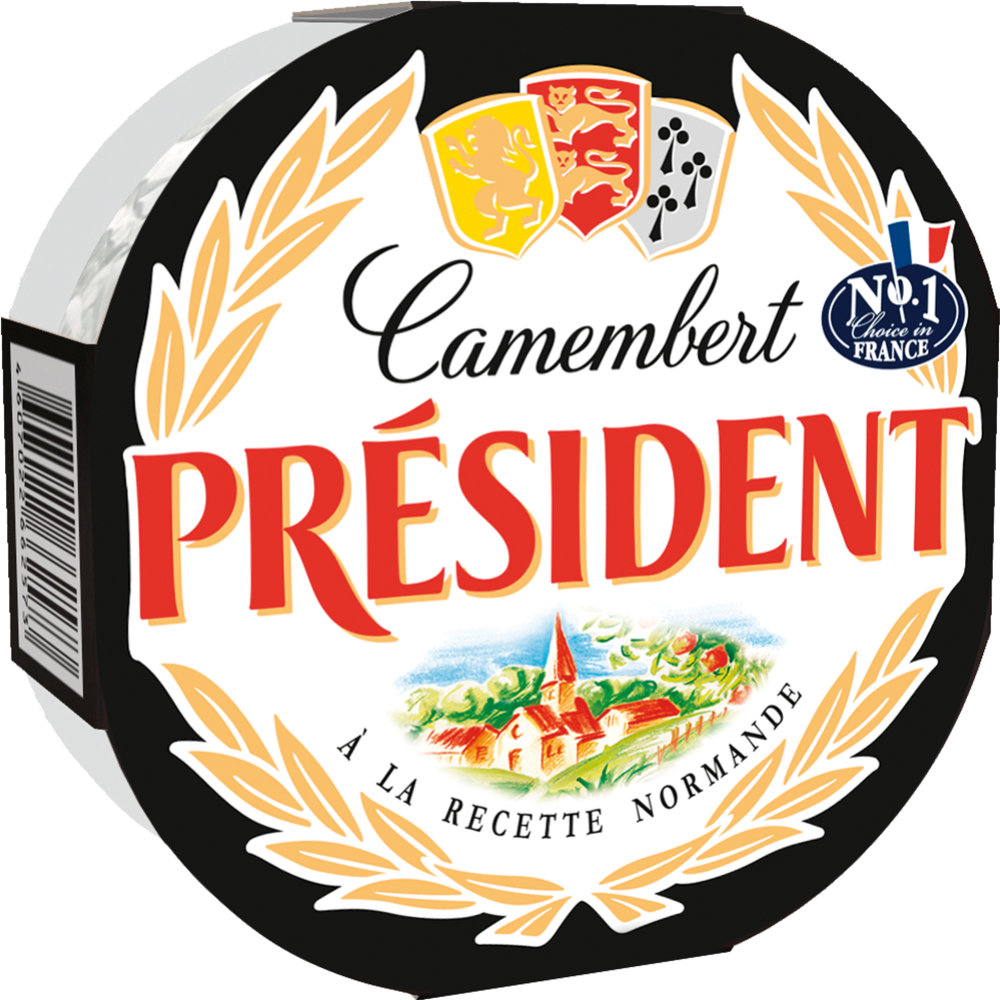 Сыр с плесенью «President» Camembert, 45%, 125 г