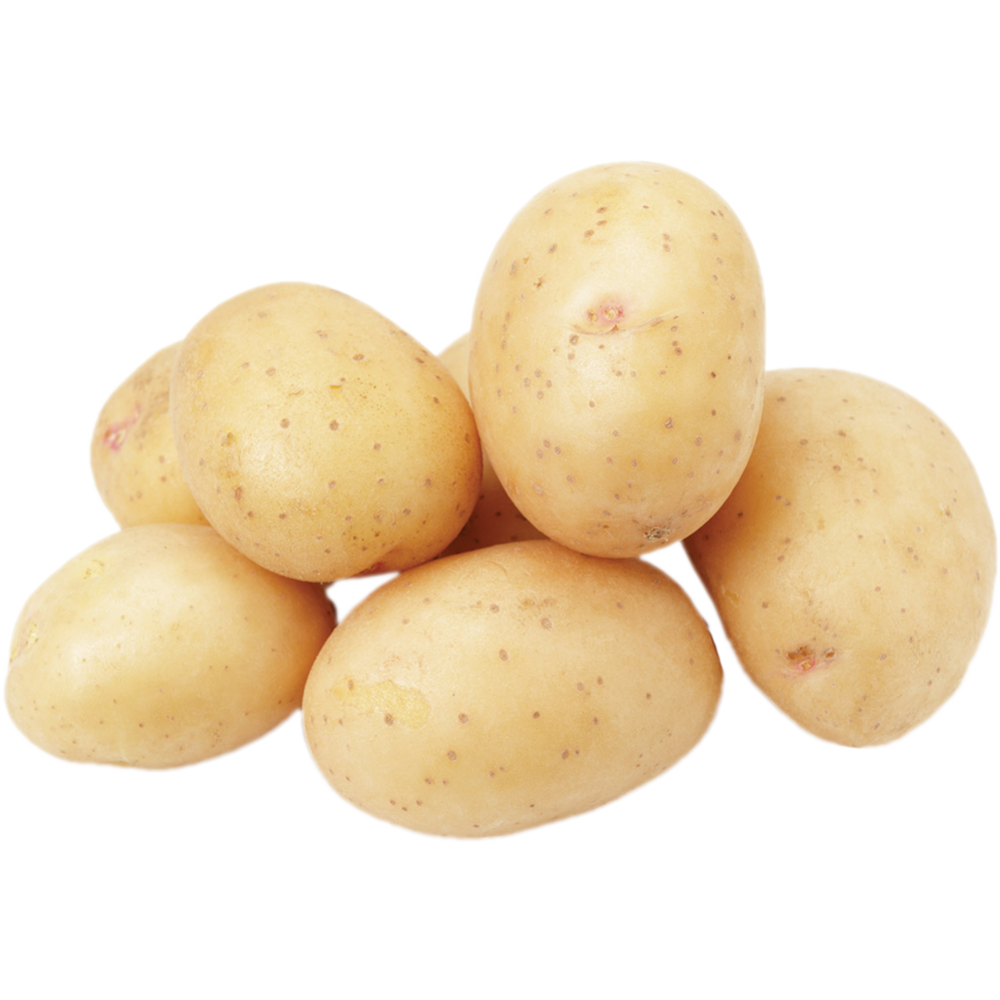 Washed potatoes, 1 kg (packaging 2.4 - 2.5 kg)